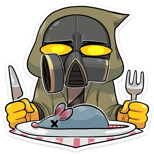 🍴 Стикер «Скитальцы» для Telegram