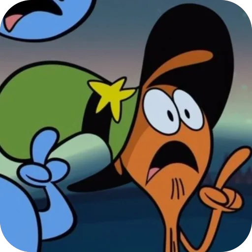 😟 Стикер «Wander over Yonder» для Telegram