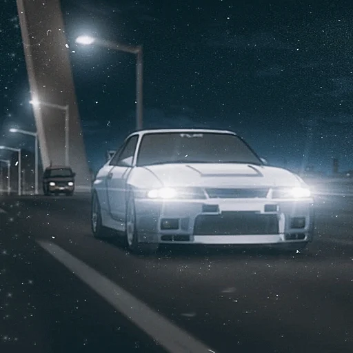 🚗 Стикер «Wangan Midnight ?» для Telegram
