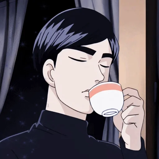 ☕️ Стикер «Wangan Midnight ?» для Telegram