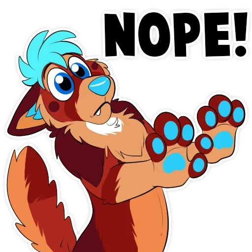 🤬 Стикер «Wanna play» для Telegram