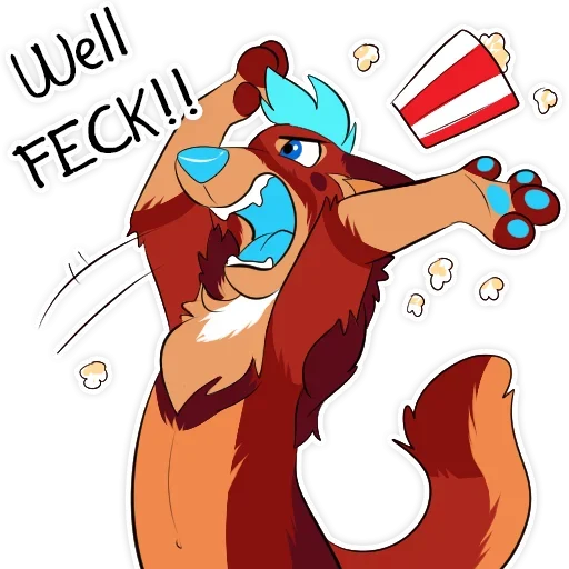 😨 Стикер «Wanna play» для Telegram