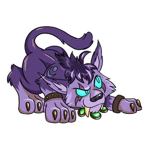 😼 Стикер «World of Warcraft // blizzy.ru» для Telegram