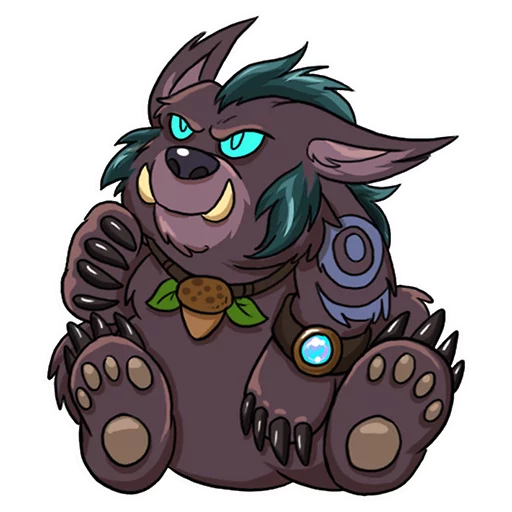 😏 Стикер «World of Warcraft // blizzy.ru» для Telegram