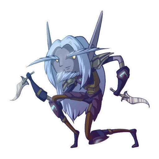 😋 Стикер «World of Warcraft // blizzy.ru» для Telegram