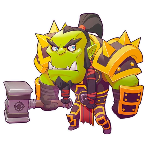 👊 Стикер «World of Warcraft // blizzy.ru» для Telegram