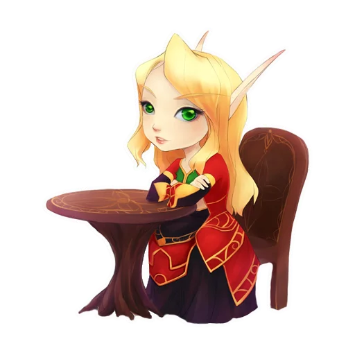 😘 Стикер «World of Warcraft // blizzy.ru» для Telegram