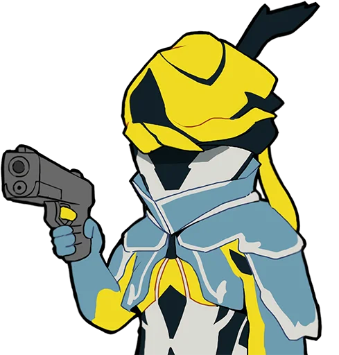 🔫 Стикер «Warframe arts •» для Telegram
