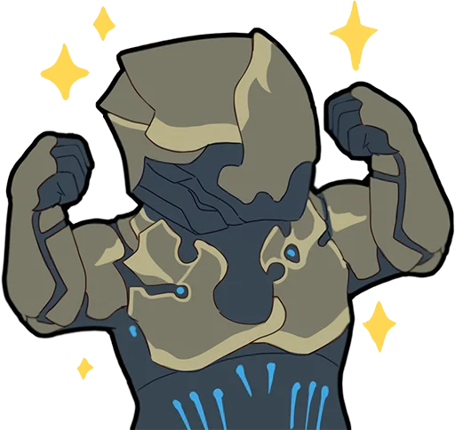 💪 Стикер «Warframe arts •» для Telegram