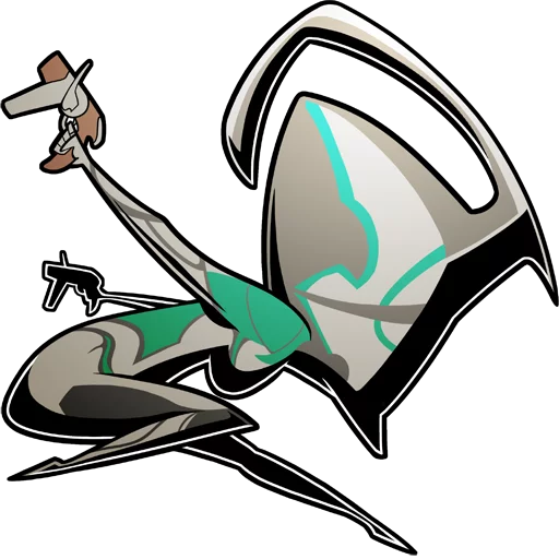 👧 Стикер «Warframe» для Telegram