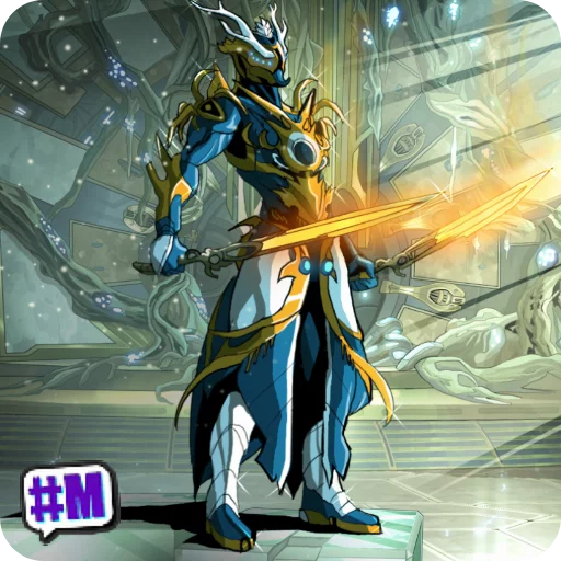 🌿 Стикер «Warframe» для Telegram