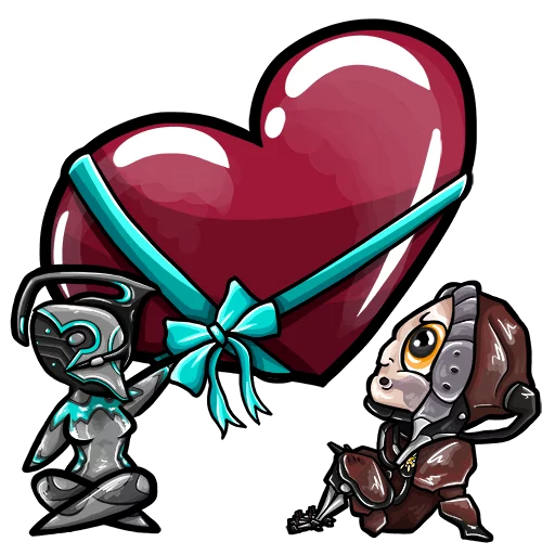 💝 Стикер «Warframe» для Telegram