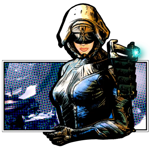 😎 Стикер «Warframe» для Telegram