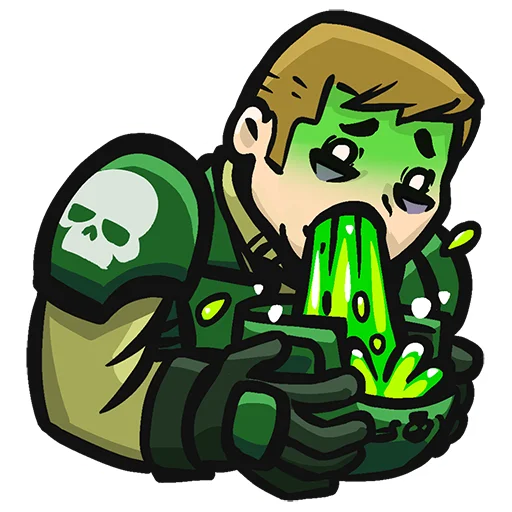 💚 Стикер «warhammer 40k» для Telegram