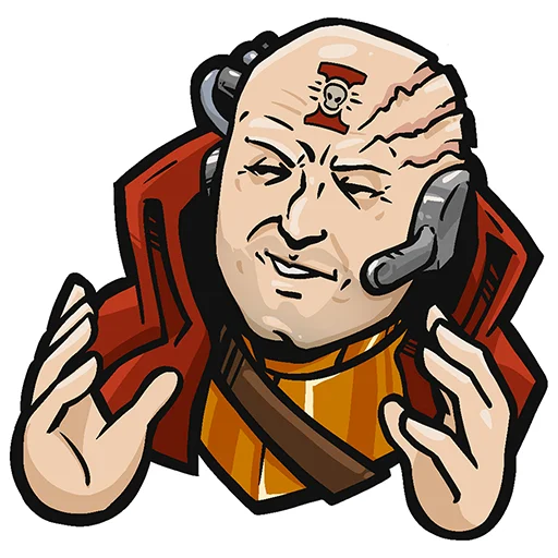 ☝️ Стикер «warhammer 40k» для Telegram