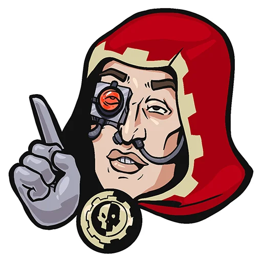 🤓 Стикер «warhammer 40k» для Telegram