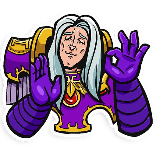 🙏 Стикер «warhammer 40k» для Telegram