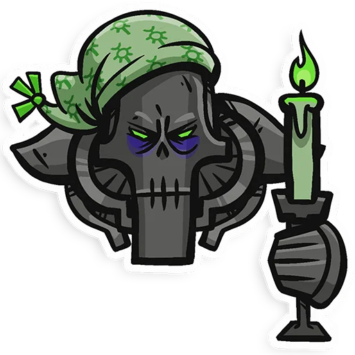 🌙 Стикер «warhammer 40k» для Telegram