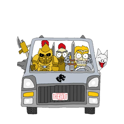 🚐 Стикер «Warhammer UA» для Telegram