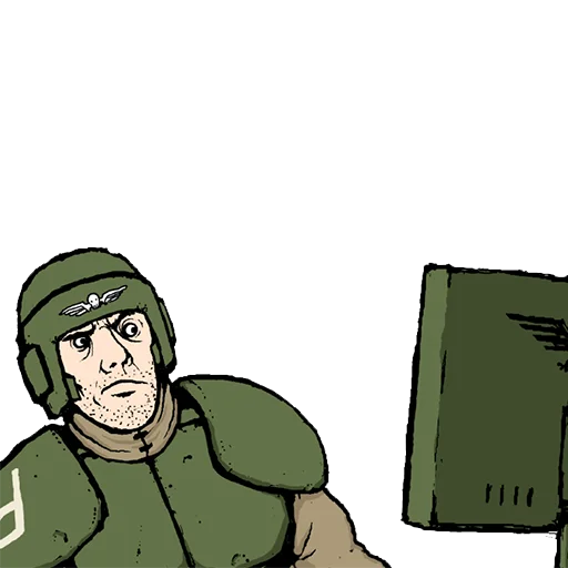 😟 Стикер «Warhammer UA» для Telegram
