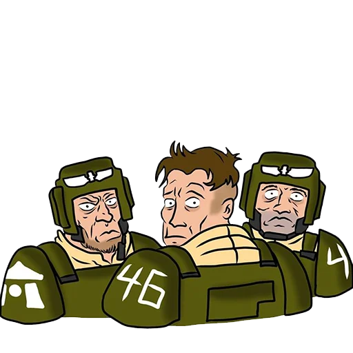 🤨 Стикер «Warhammer UA» для Telegram