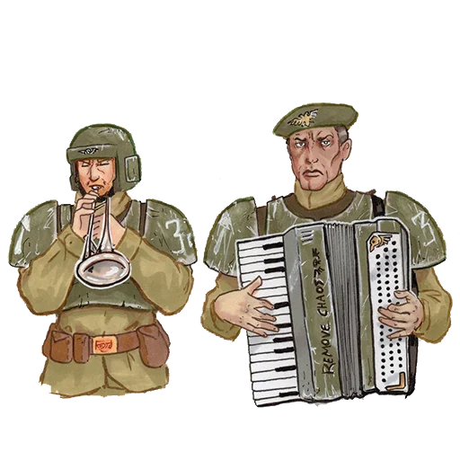 🎺 Стикер «Warhammer UA» для Telegram