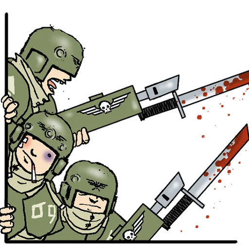 🔫 Стикер «Warhammer UA» для Telegram
