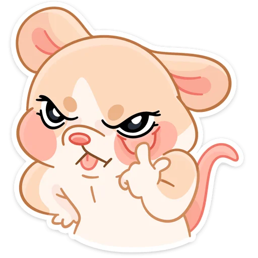 👻 Стикер «Зимние Обнизайки» для Telegram