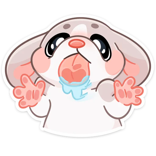 😛 Стикер «Зимние Обнизайки» для Telegram