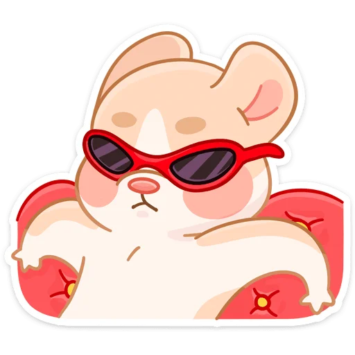 😎 Стикер «Зимние Обнизайки» для Telegram
