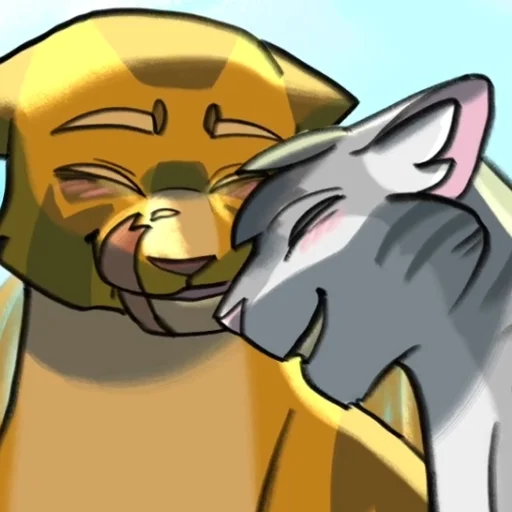 ❤️ Стикер «Лучшие Коты Воители» для Telegram
