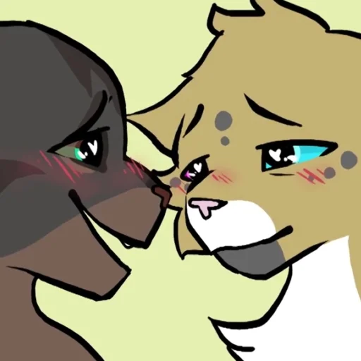 💕 Стикер «Лучшие Коты Воители» для Telegram