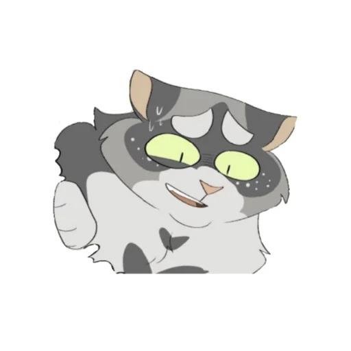 😳 Стикер «Cats warriors» для Telegram