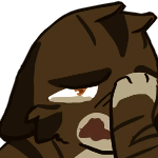 🐯 Стикер «Warrior Cats» для Telegram