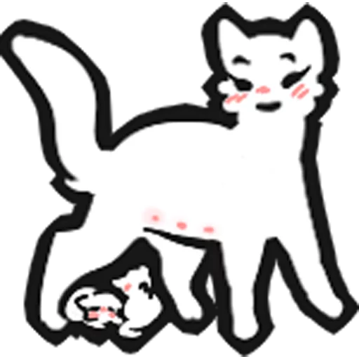 👩 Стикер «Warrior Cats» для Telegram