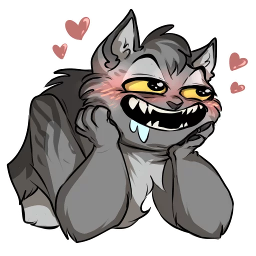 😍 Стикер «WarriorCatz» для Telegram