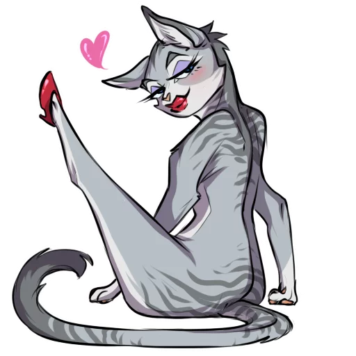 💋 Стикер «WarriorCatz» для Telegram