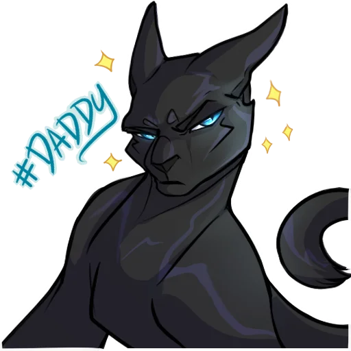 💪 Стикер «WarriorCatz» для Telegram