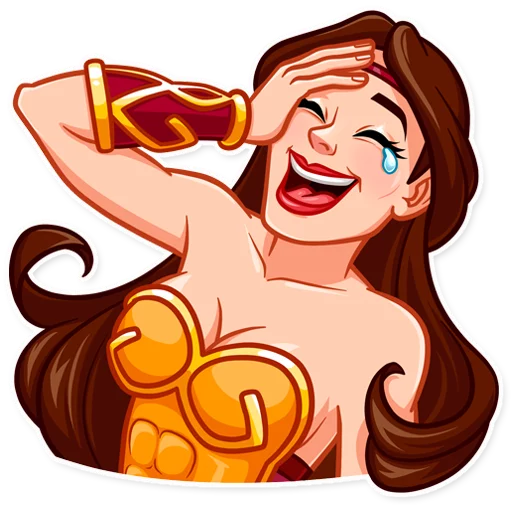 Стикерпак Warrior Queen для Telegram — скачать