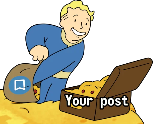 🤑 Стикер «War, War Never Changes» для Telegram