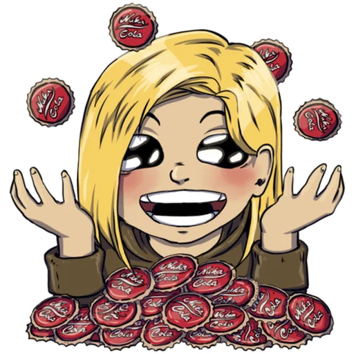 😄 Стикер «FALLOUT NEW VEGAS» для Telegram