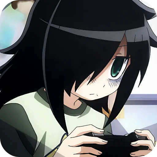 😒 Стикер «WataMote» для Telegram