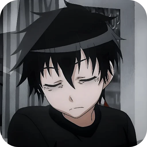 😴 Стикер «WataMote» для Telegram