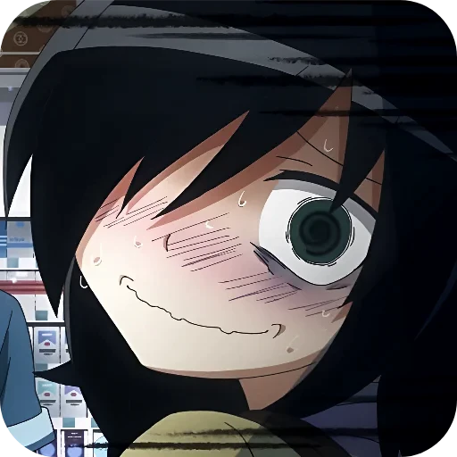 ☺ Стикер «WataMote» для Telegram