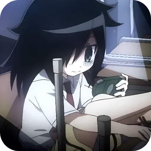 🙂 Стикер «WataMote» для Telegram
