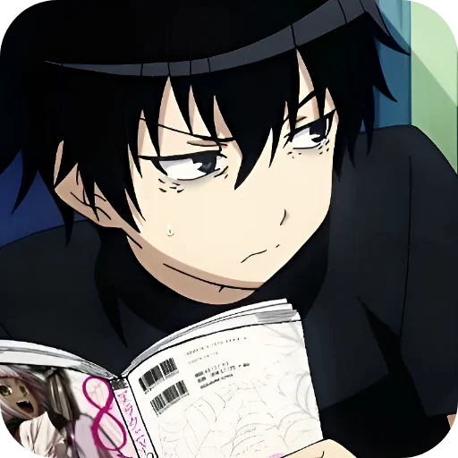 😤 Стикер «WataMote» для Telegram