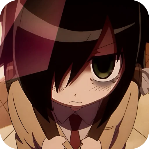 😠 Стикер «WataMote» для Telegram