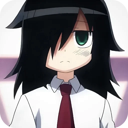 😑 Стикер «WataMote» для Telegram