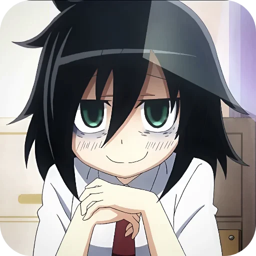 🙂 Стикер «WataMote» для Telegram