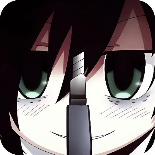 😈 Стикер «WataMote» для Telegram
